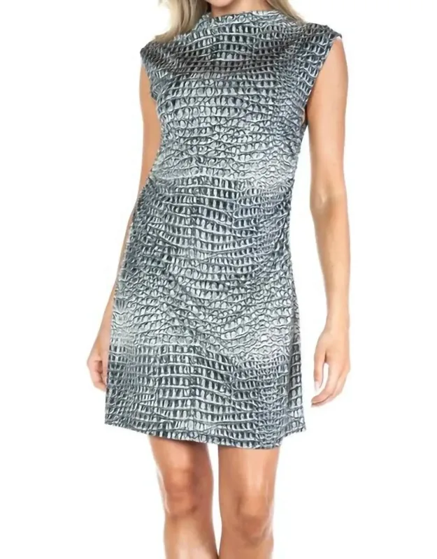 Ruched Mini Dress