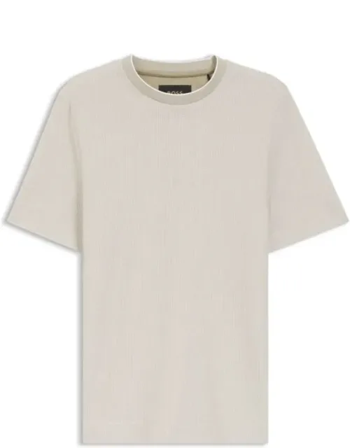 Cotton-silk T-shirt