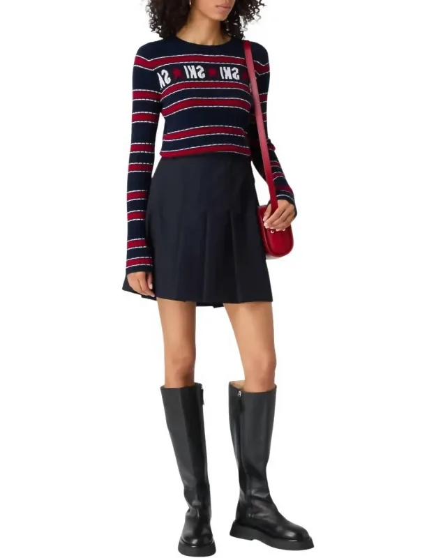 Ski Jumper Crew Neck Sweater