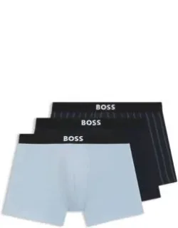 Three-pack Of Stretch-cotton Boxer Briefs