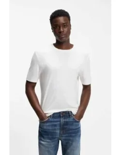 Slub-interlock T-shirt In A Slim Fit