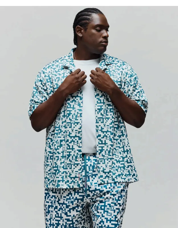 Big And Tall Jacquard Shirt
