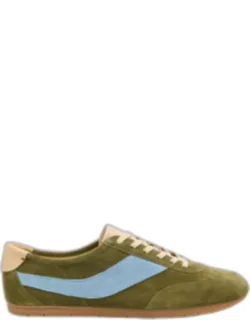 Runner Suede And Leather Sneakers