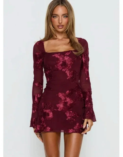Better Love Long Sleeve Mini Dress
