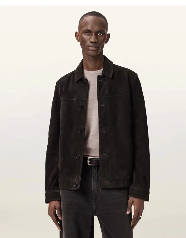 Suede Slim Fit Jacket