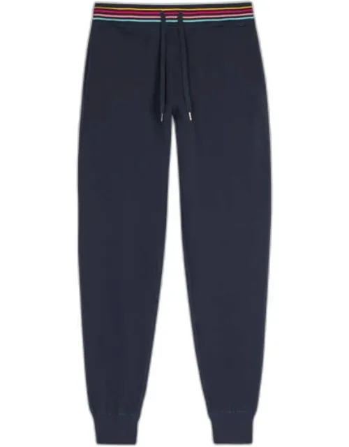 Lounge Sweatpants With 'swirl' Trims