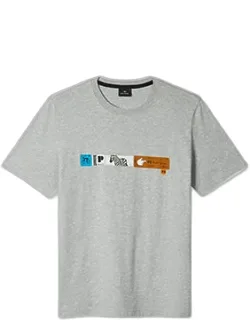 'tickets' Print T-shirt