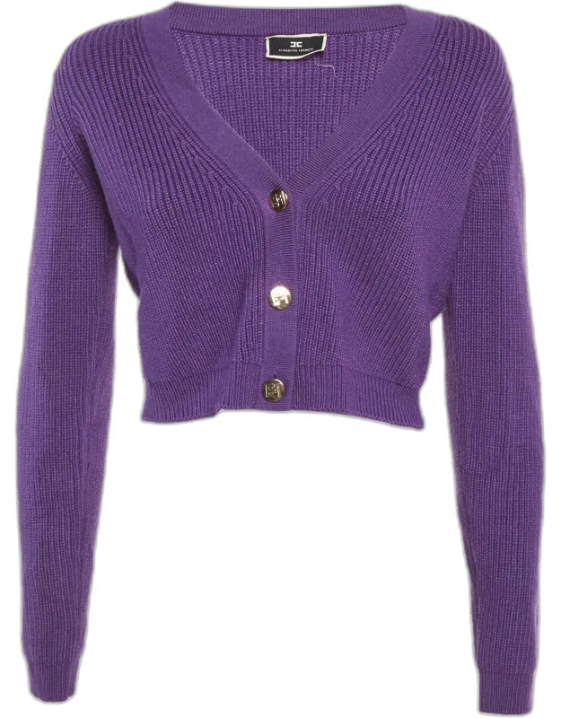 Rib Knit Crop Cardigan