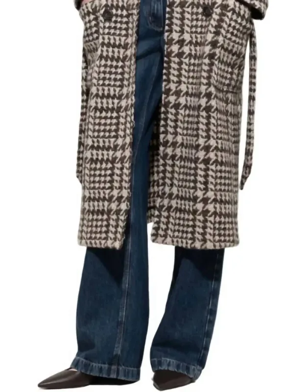 Glencheck Coat
