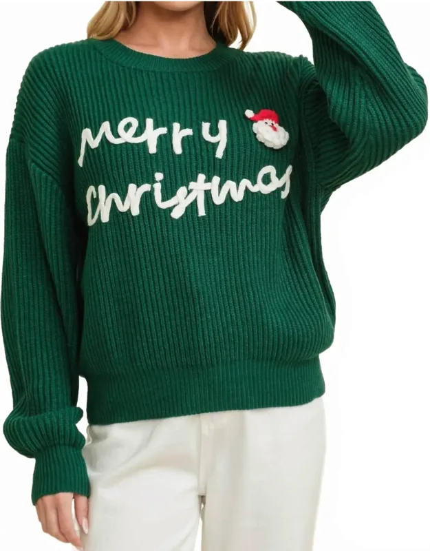 Merry Christmas Crewneck Sweater