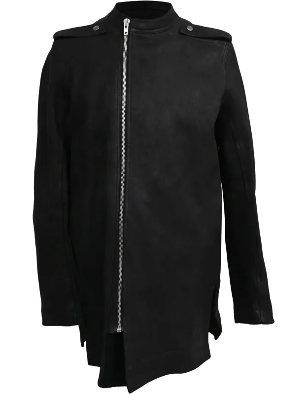 Zip-up Asymmetric Jacket