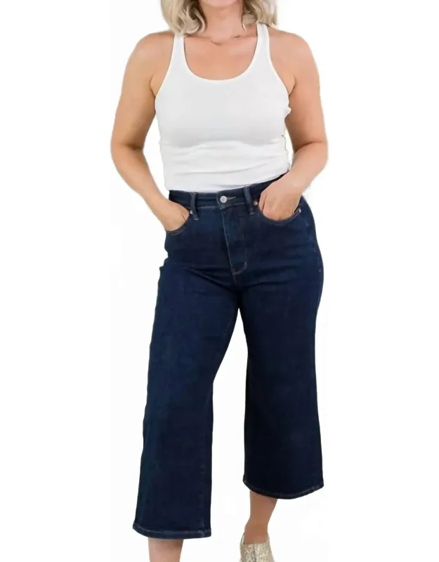 Astounding Tummy Control Cropped Jeans