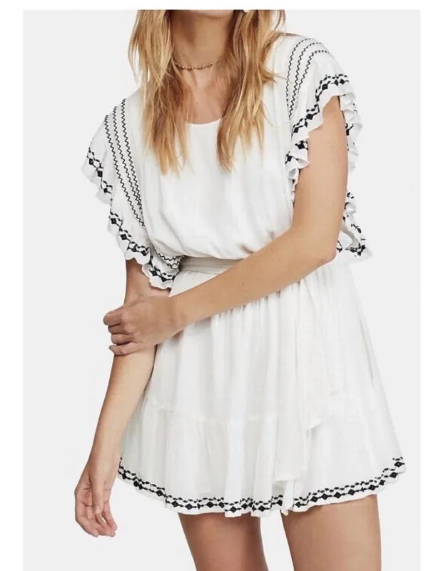 Weekend Brunch V Neck Dress