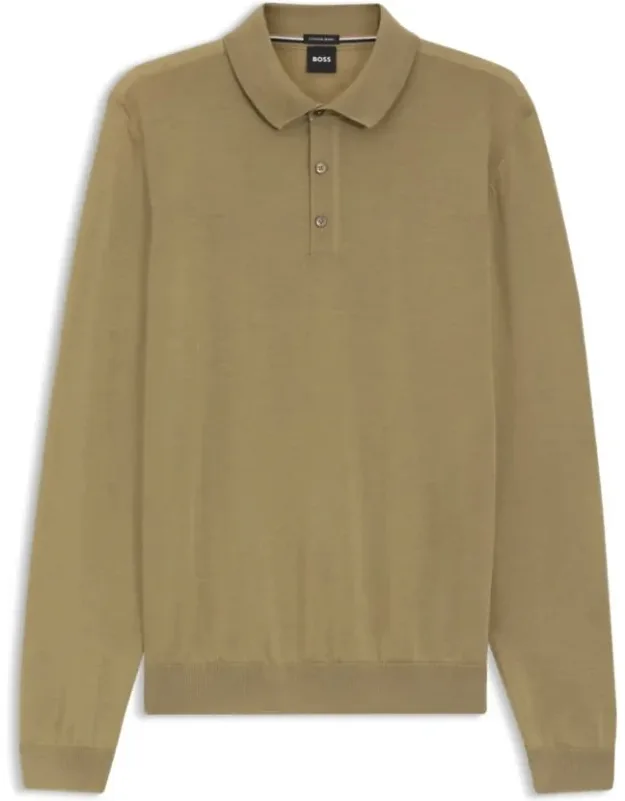 Knitted Polo Sweater
