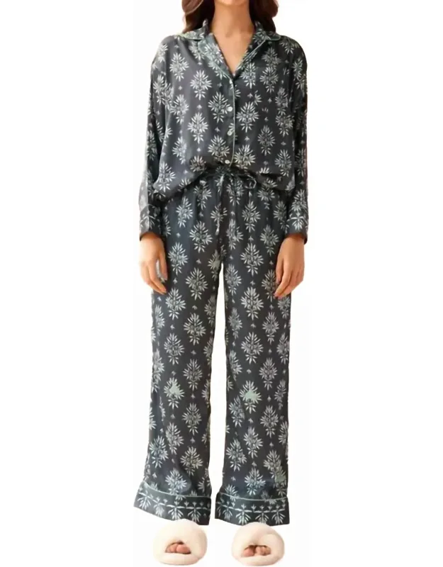 Long Sleeve Pajama Pant Set