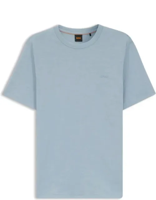 Slub-cotton T-shirt