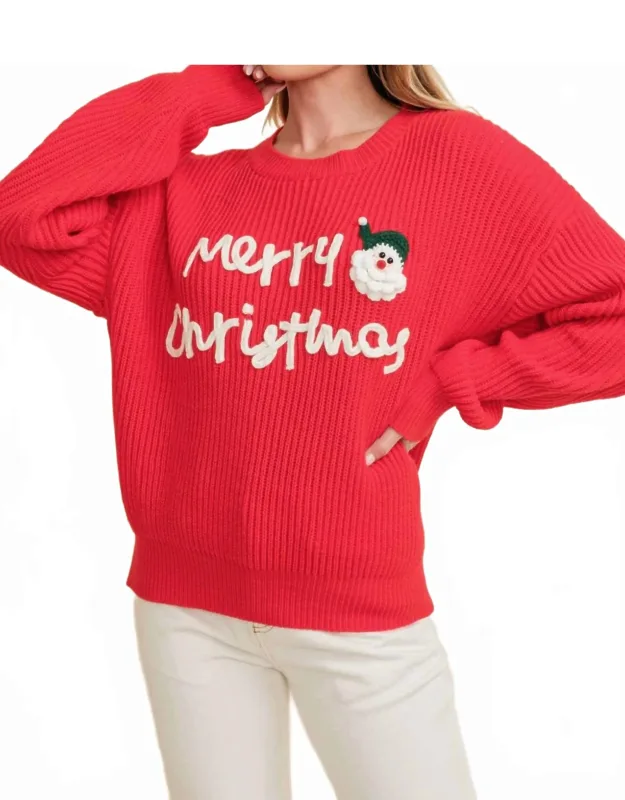 Merry Christmas Crewneck Sweater