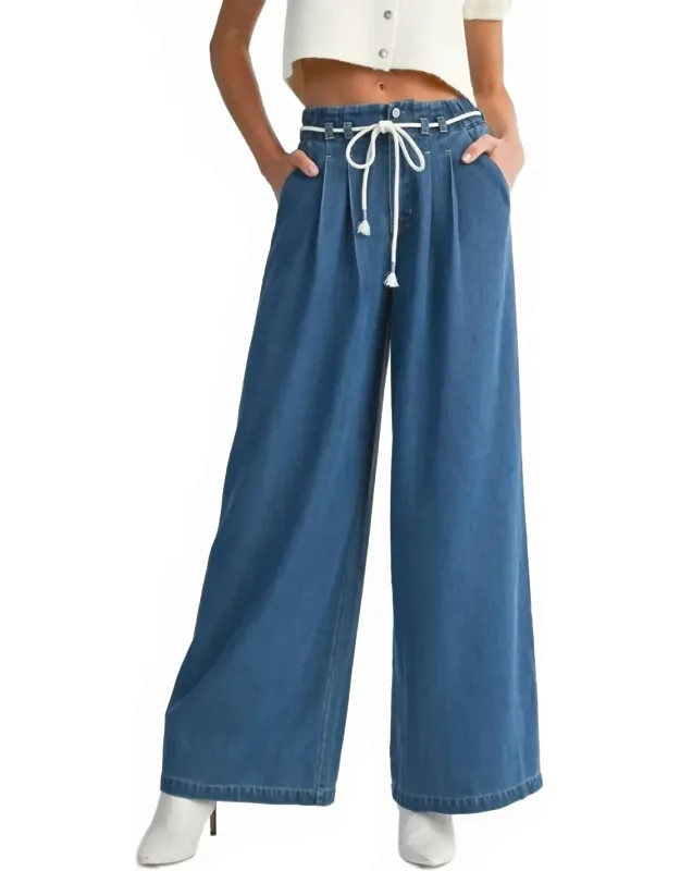Rope Tie Jeans