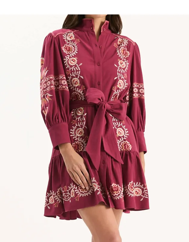Embroidered Dress