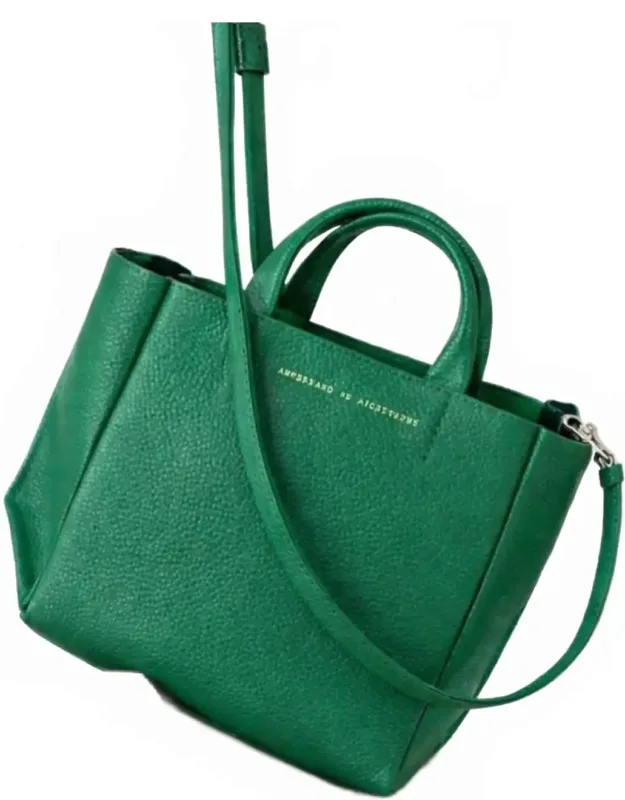 Micro Tote Leather Bag