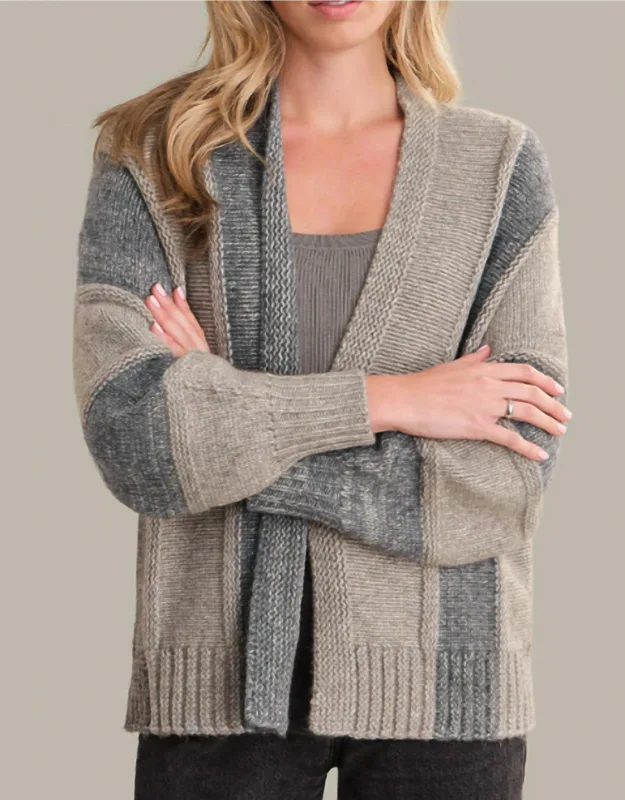 Colorblock Cardigan