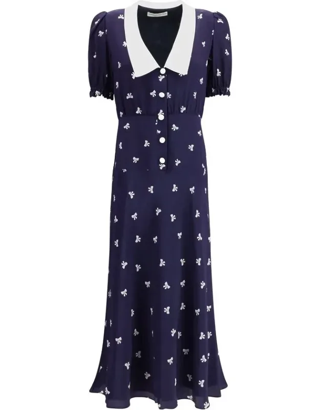Bow Patterned Dress