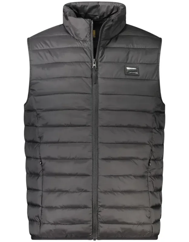 Cavalli Class Polyester Jacket With Iconic Appliqués And Functional Pockets