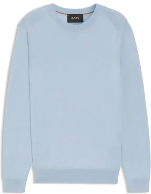 Knitted Sweater In Wool, Silk, And Cashmere