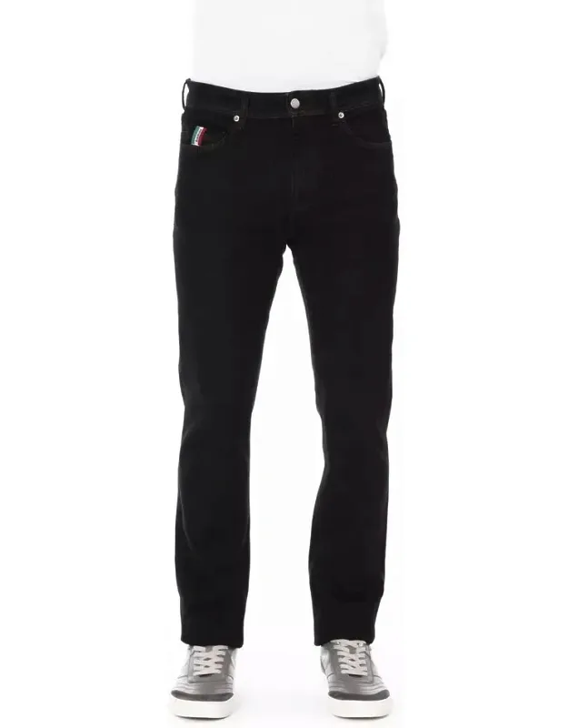 Cotton Straight-leg Jeans