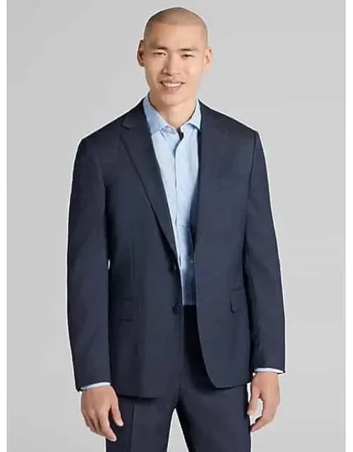 Big & Tall Slim Fit Check Suit Jacket
