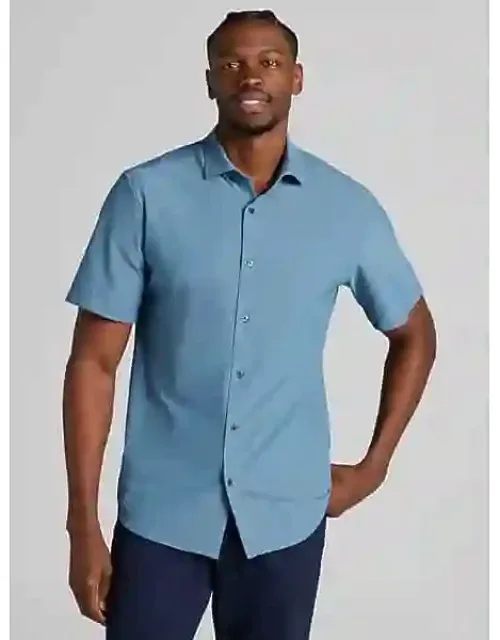 Chillflex Modern Fit Short Sleeve 4-way Stretch Button Up Shirt