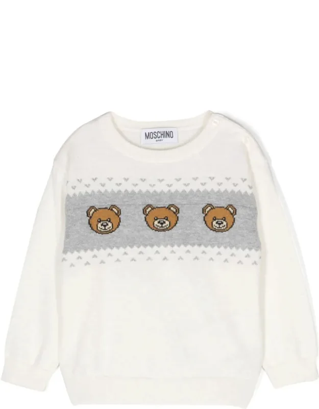 "teddy Bears" Crew Neck Pullover