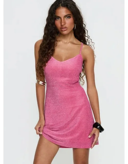 Melamie V Neck Mini Dress