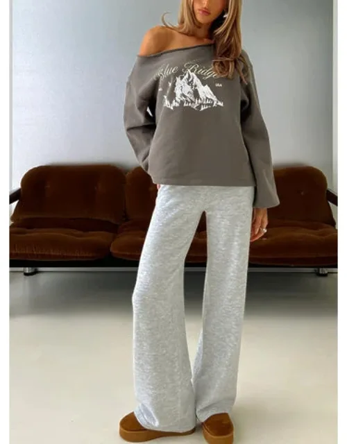 Wide Leg Knit Pants