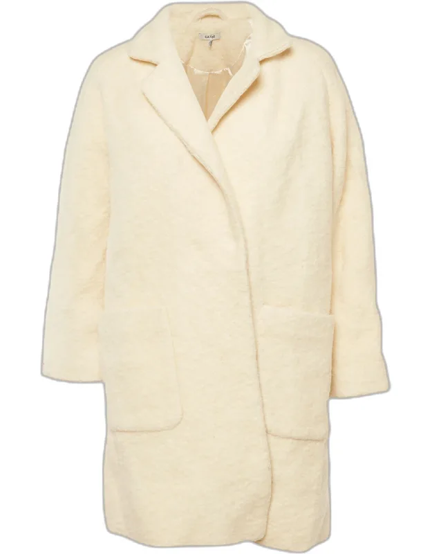 Fleece Wool Double Breasted Coat