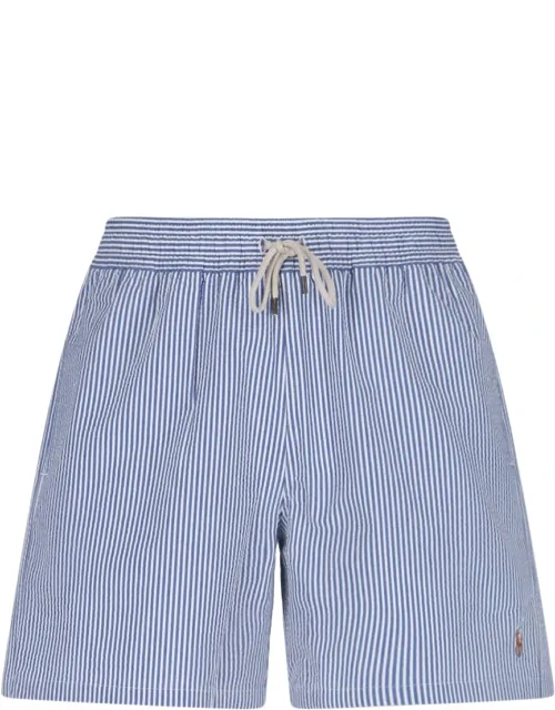 Striped Swim Shorts