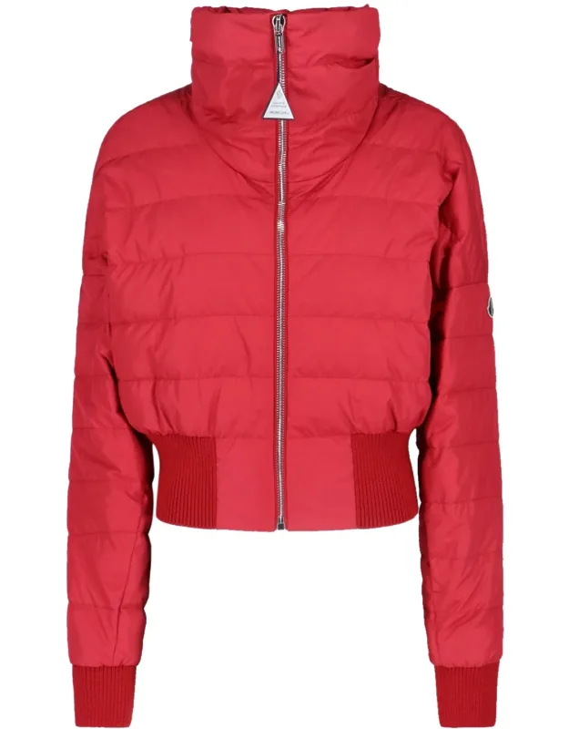 Padded Down Cropped Jacket
