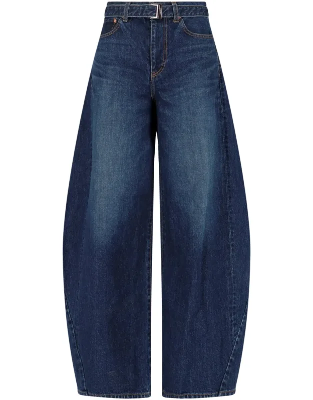 Barrel Wide Jeans