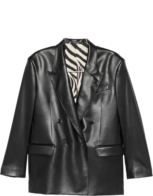 Double-breasted Pocket Blazer