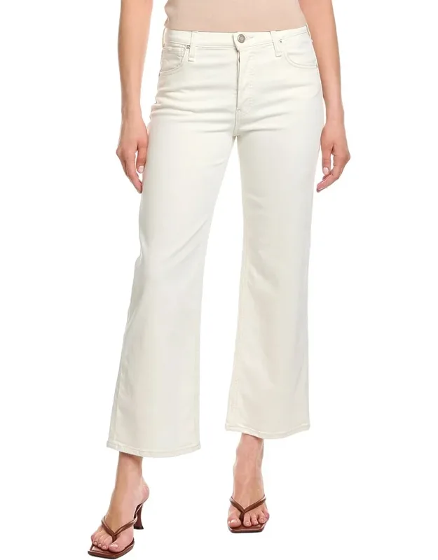Rosie High-rise Wide Leg Ankle Jeans