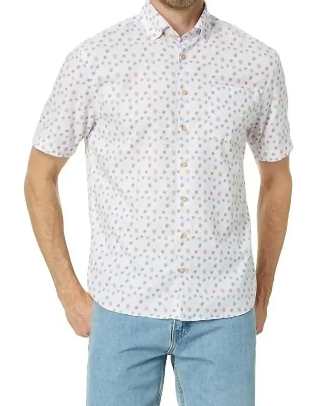 Crush Short Sleeve Button Down Shirt