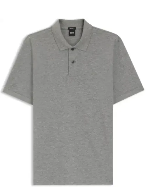 Polo Shirt In Cotton Piqué With Embroidered Logo