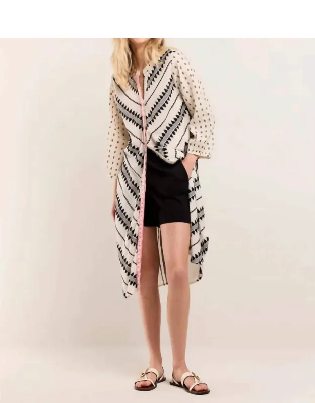 Jacquard Tunic Dress