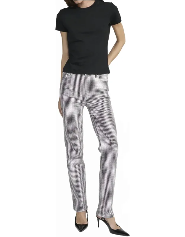 Le Sleek Straight Jean - High Rise, Relaxed Fit