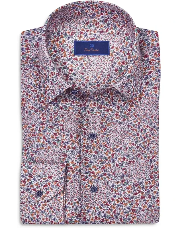 Floral Short Sleeve Sport Shirt
