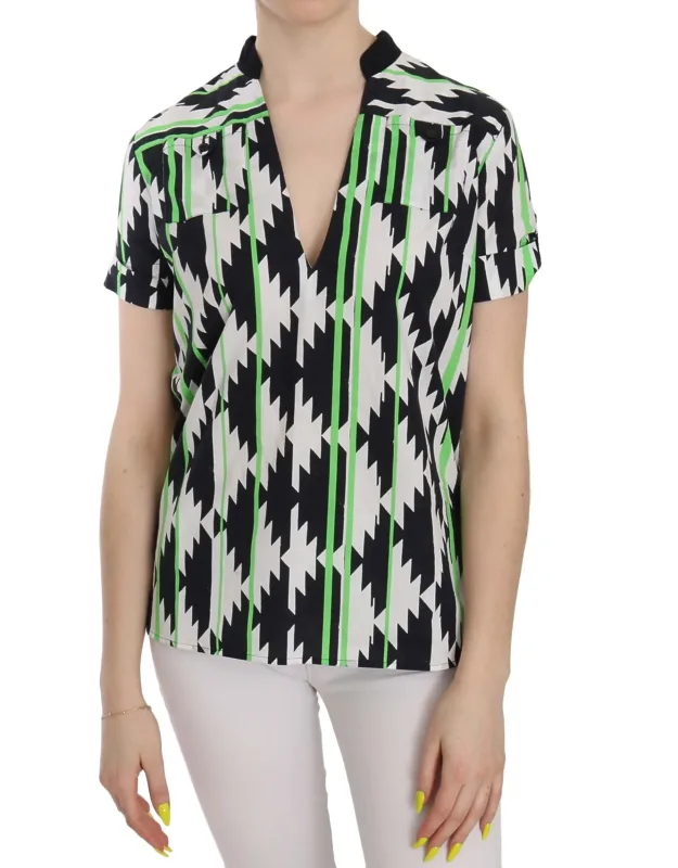 Plunging Top Blouse