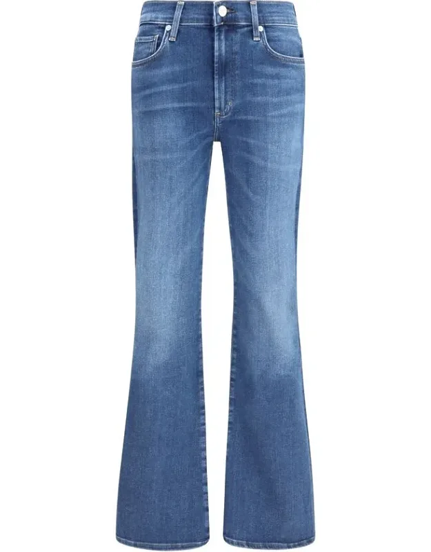 Cotton Flare Jeans