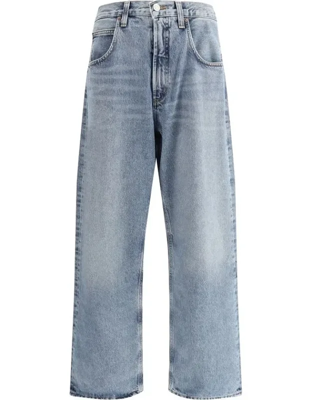 Cotton High-waisted Jeans