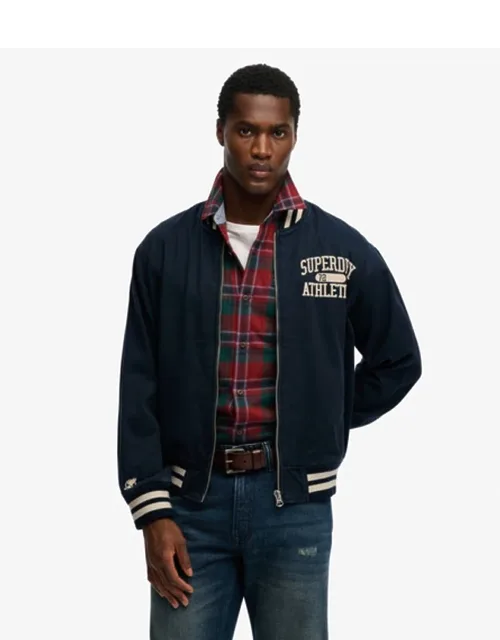 Twill Varsity Bomber Jacket