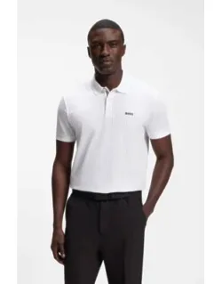 Cotton-piqué Polo Shirt With All-over Print